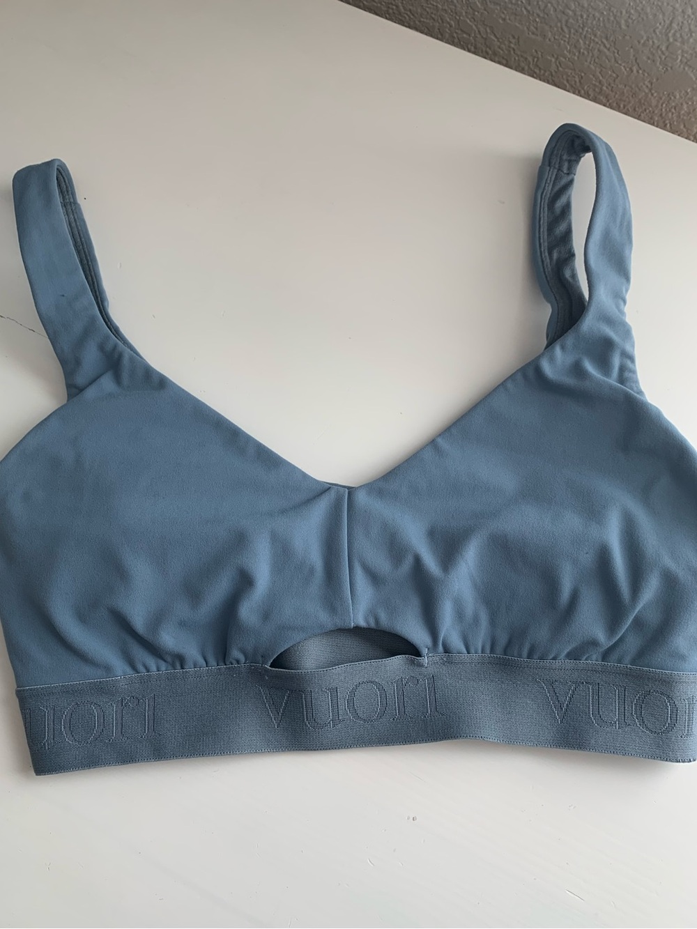 Vuori Dusty Blue Wireless Bralette